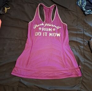 Lululemon Run Energy racerback tank top size 4